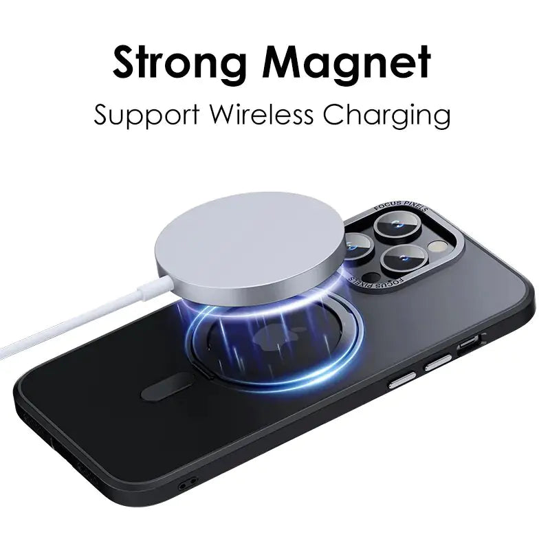 360° Rotating Magnetic Ring iPhone Case