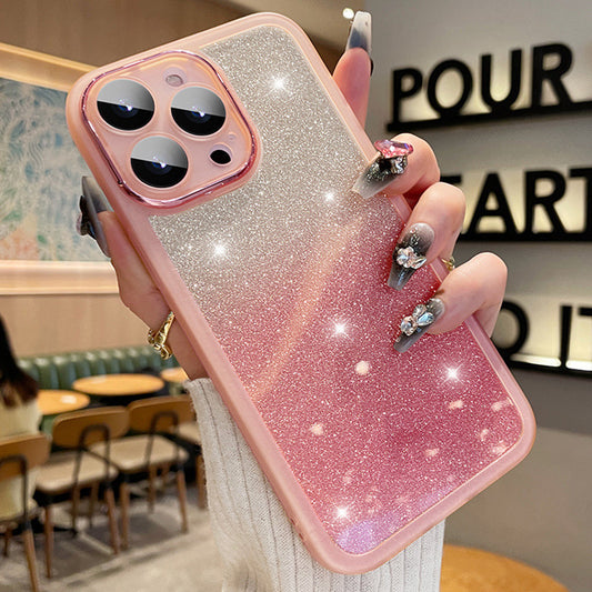 Transparent Glitter IPhone Case