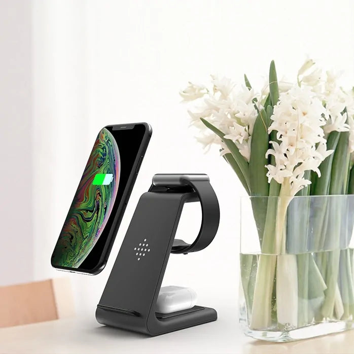 Fast Charge 3-In-1 Wireless Charger