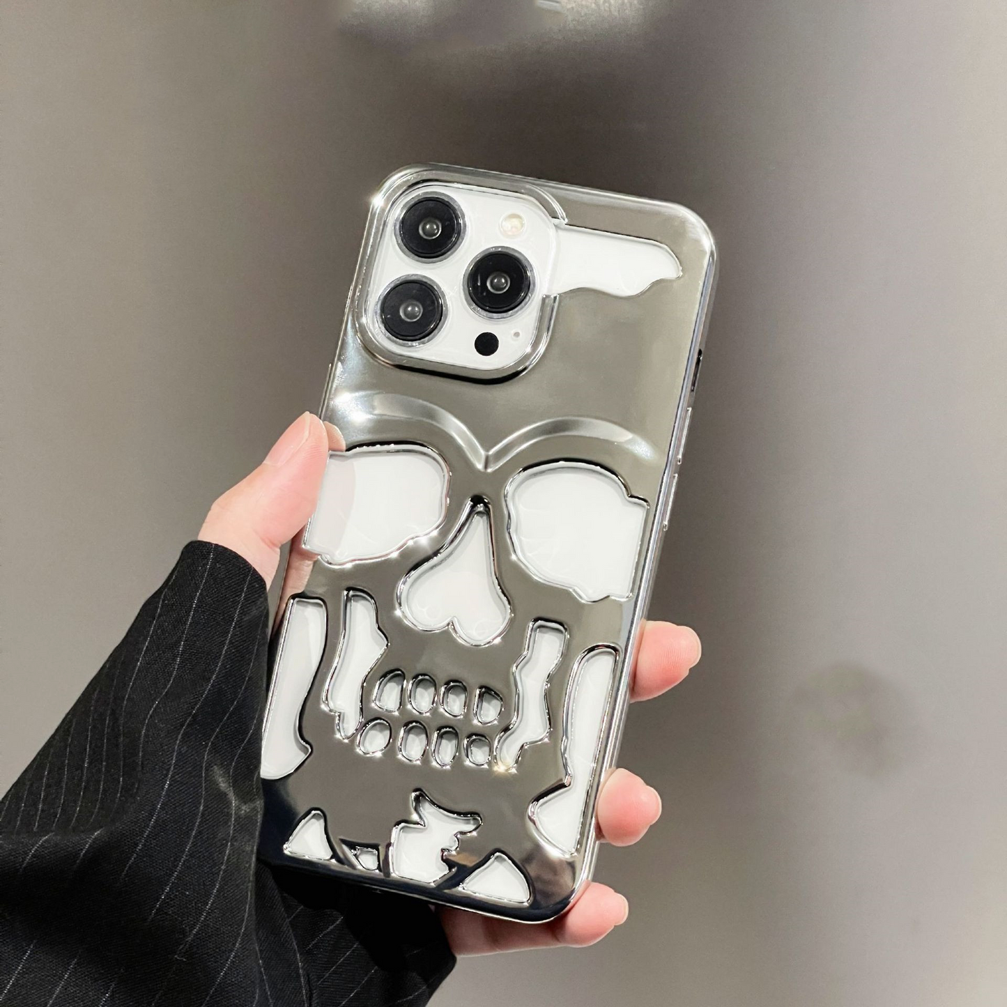 Luxury 3D Skeleton Iphone Case