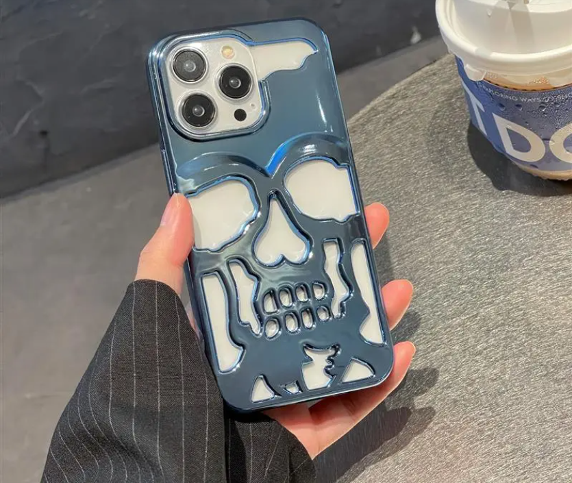 Luxury 3D Skeleton Iphone Case